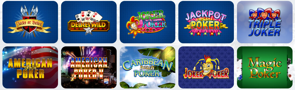 Video Poker JACKPOT CITY CASINO