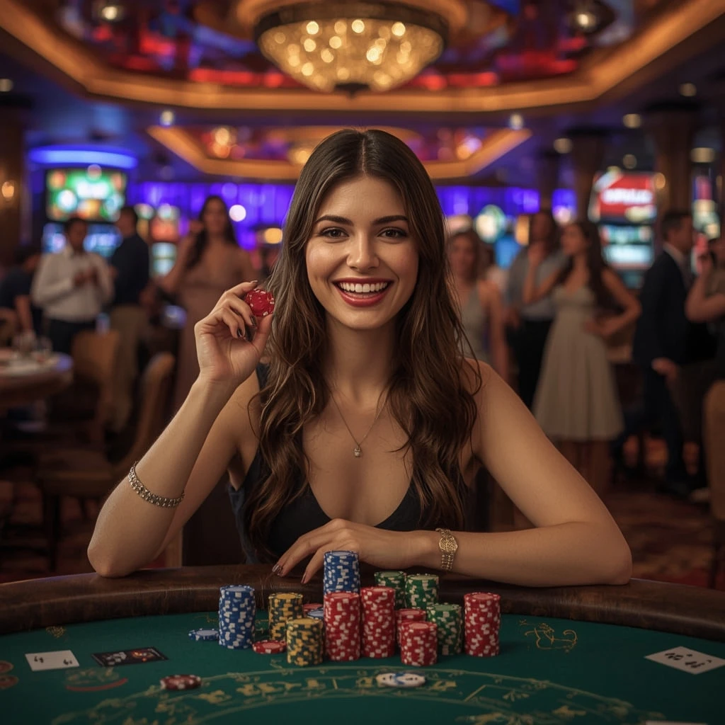 bonus dans les mains de l'homme au casino JACKPOT CITY CASINO